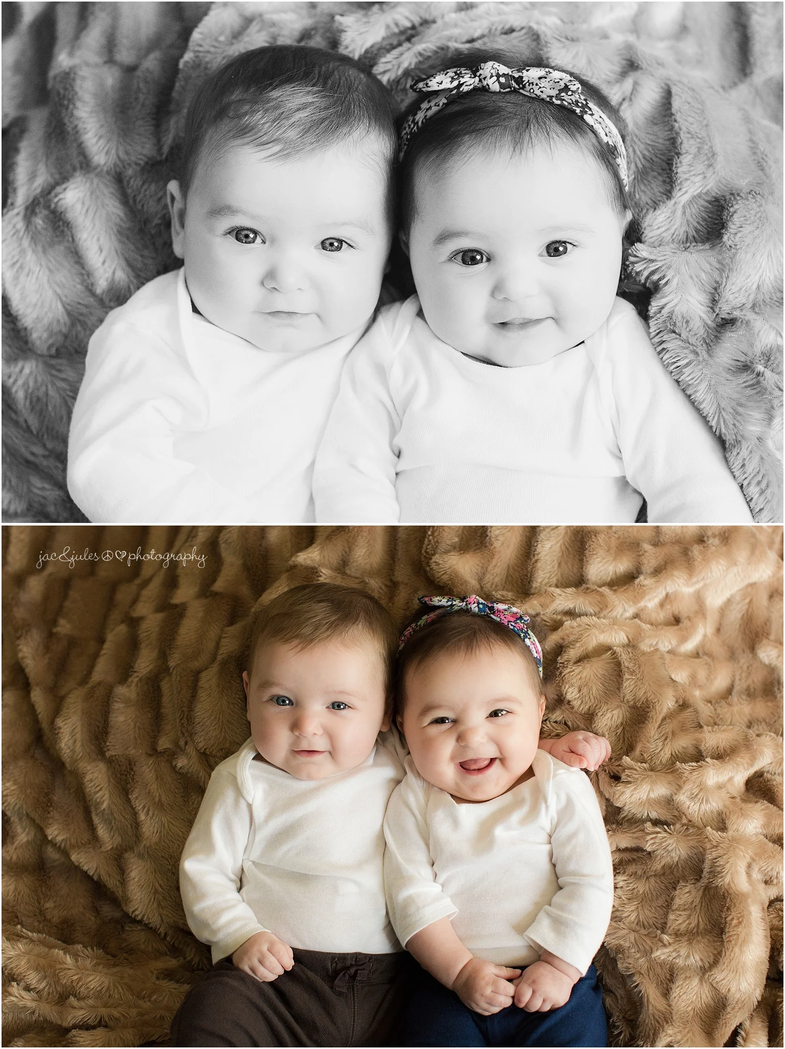 jacnjules photographs twin babies in toms river, nj