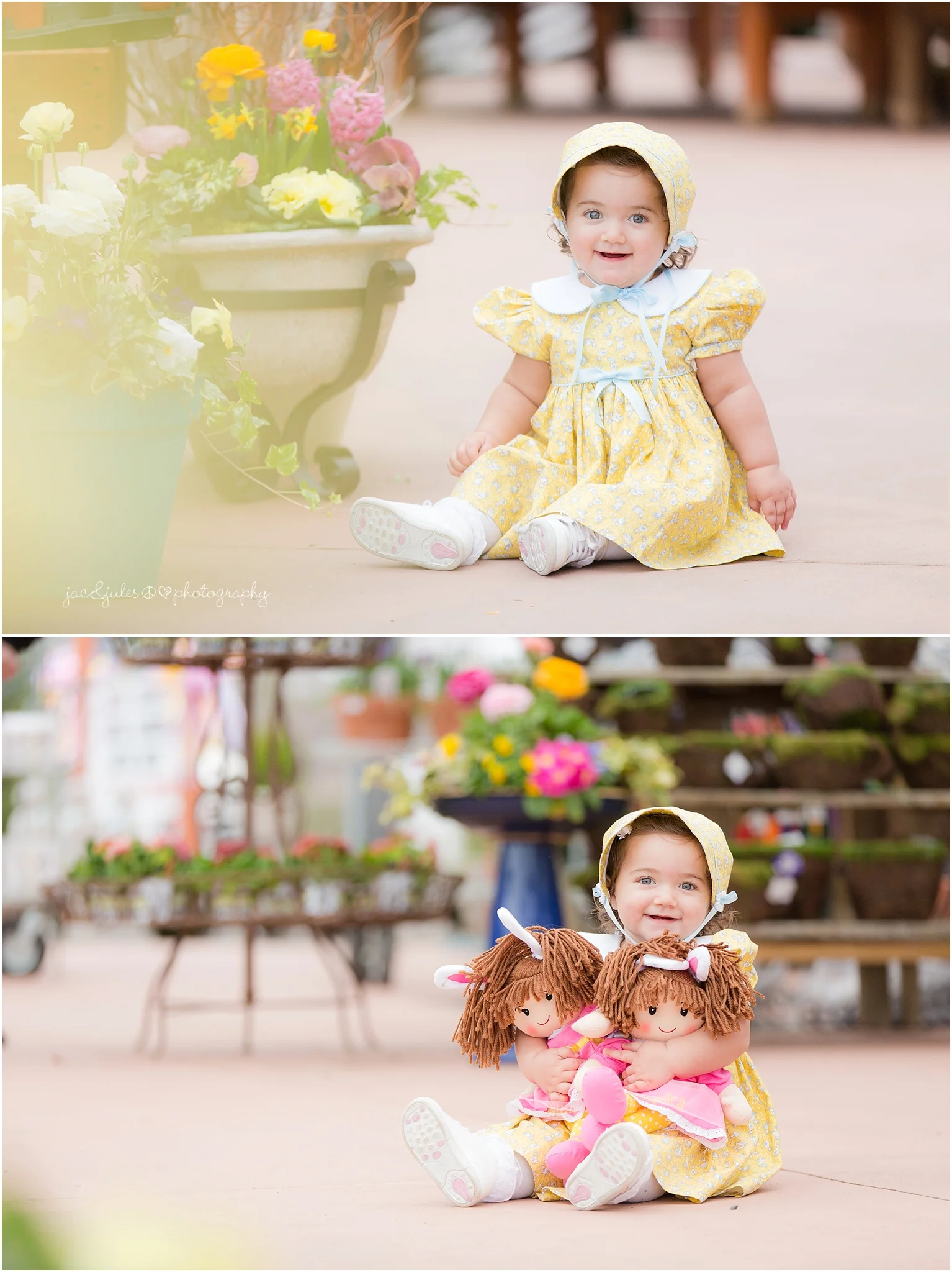 jacnjules photographs child's Easter photos at Barlows in Sea Girt, NJ