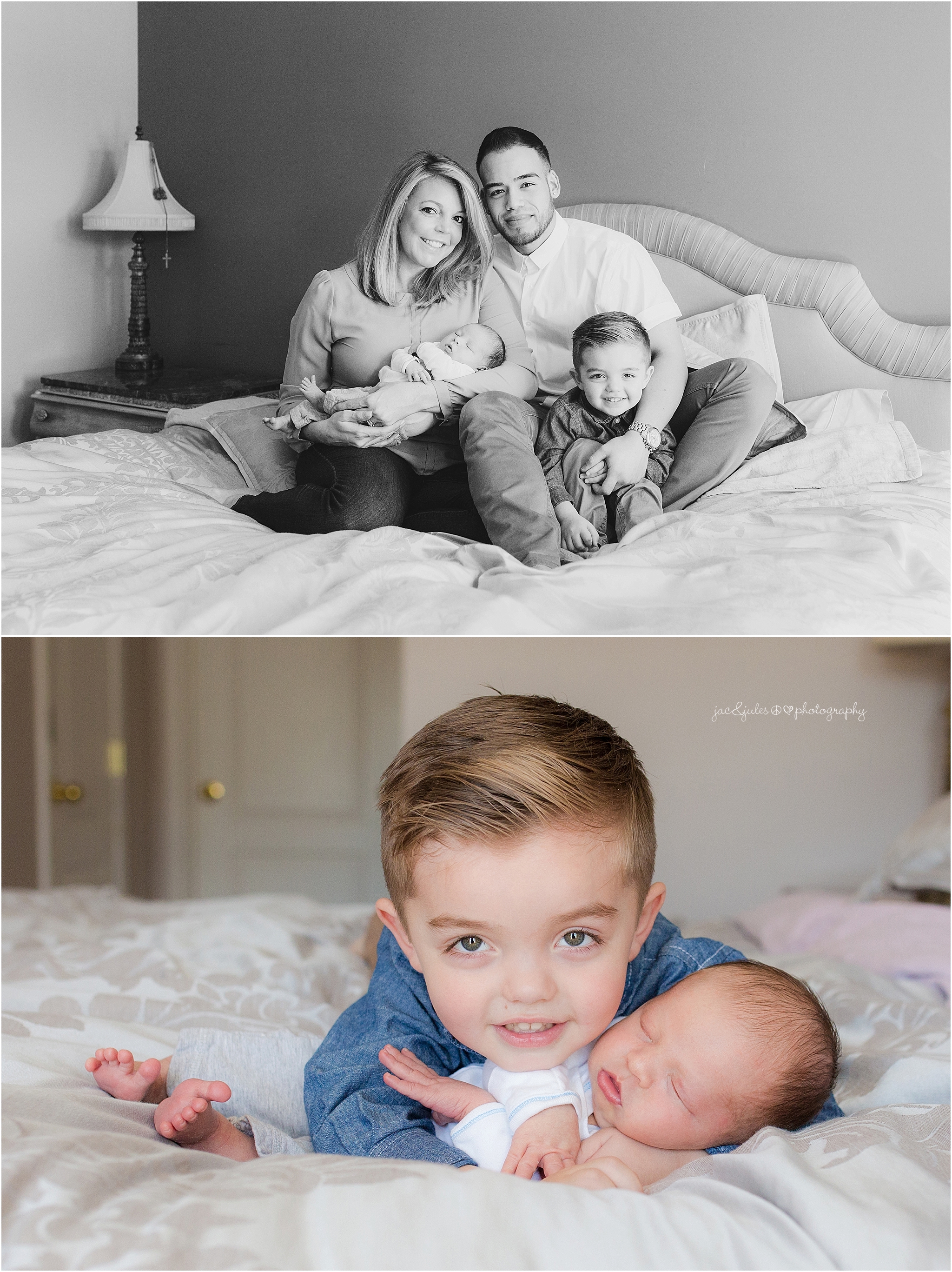 jacnjules photographs newborn and his family in their home in manalapan, nj