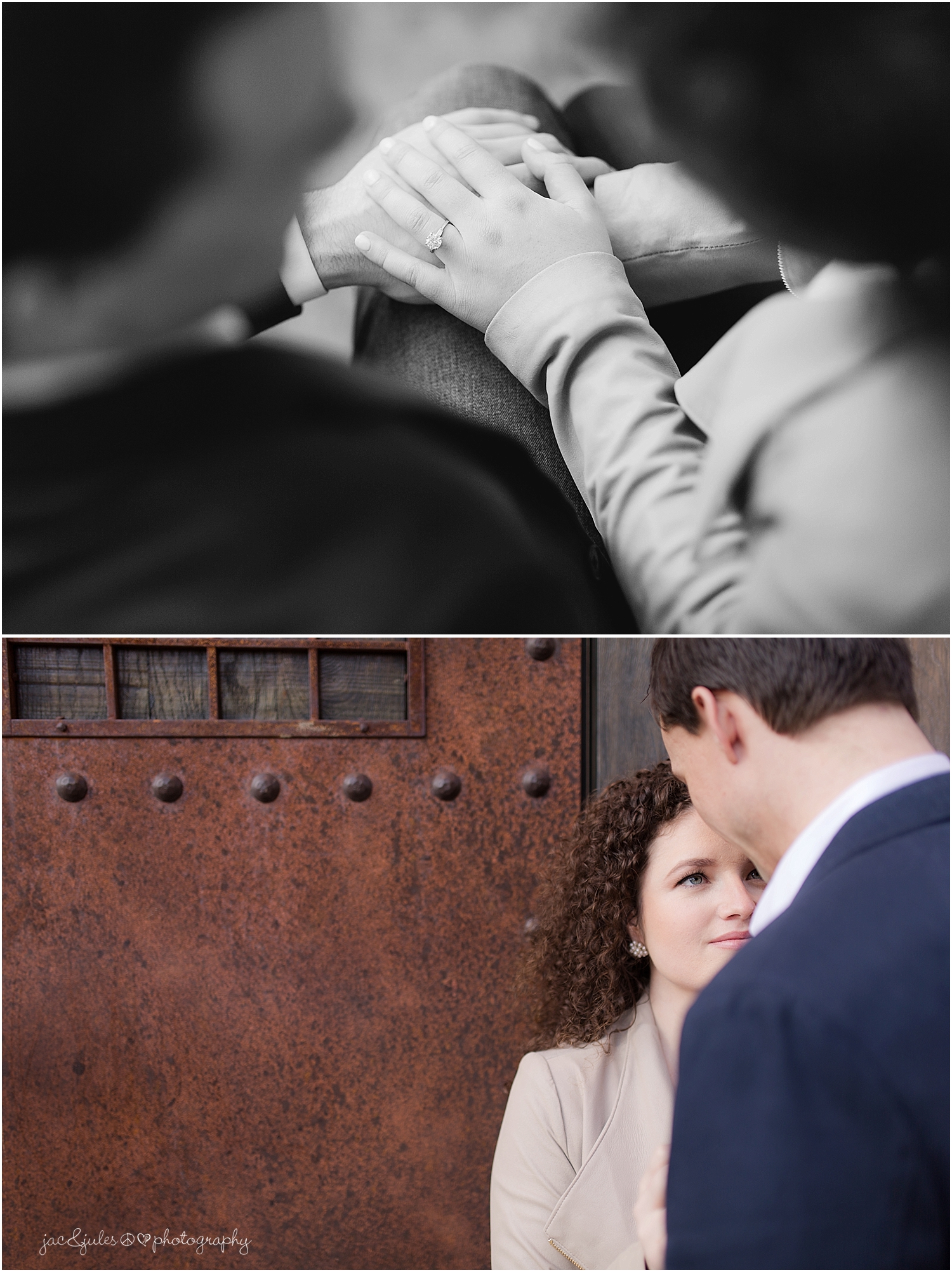 jacnjules photographs engagement in NYC in the meatpacking district