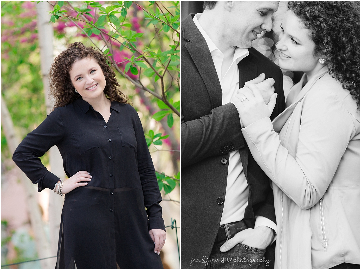 jacnjules photographs engagement in NYC at the highline
