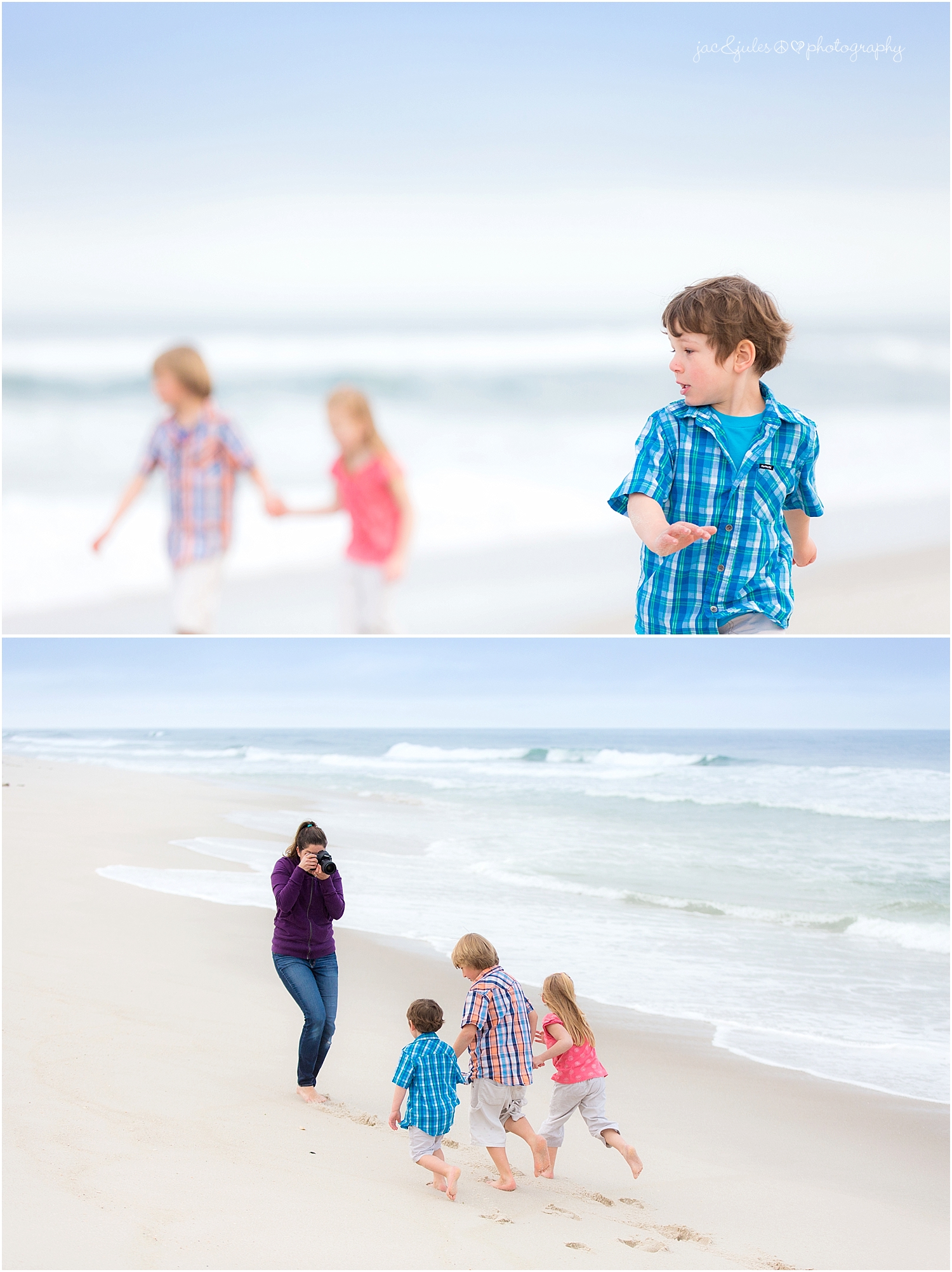 jacnjules photographs children on the beach at the jersey shore