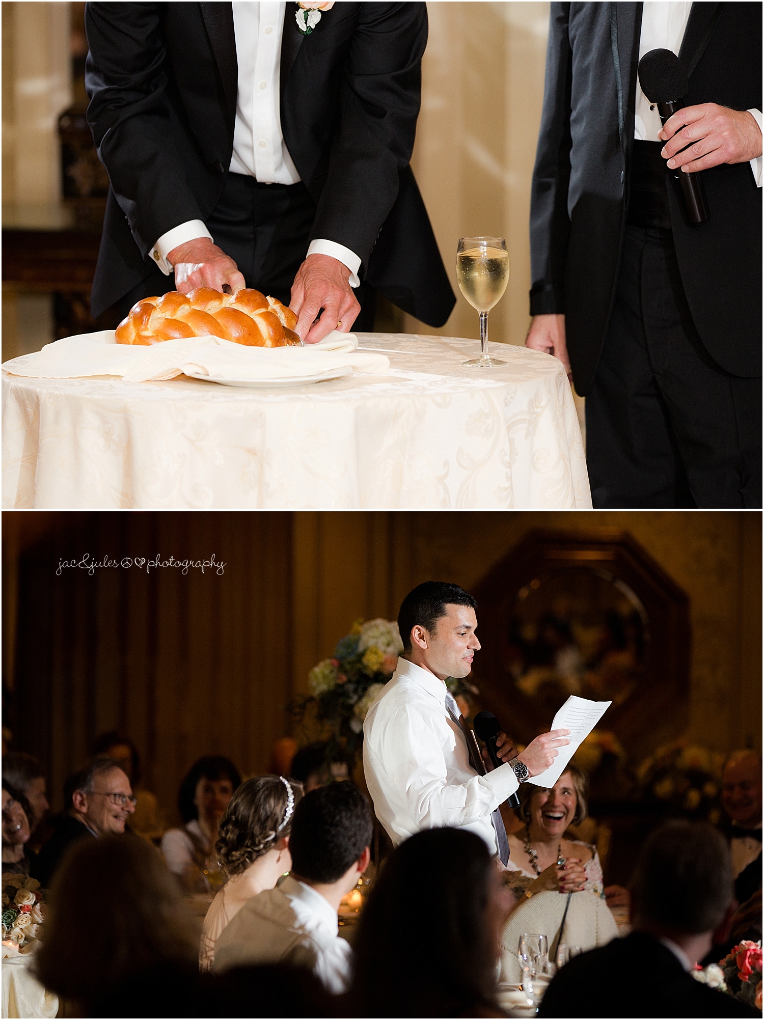 jacnjules photograph wedding reception at the olde mill inn in basking ridge nj