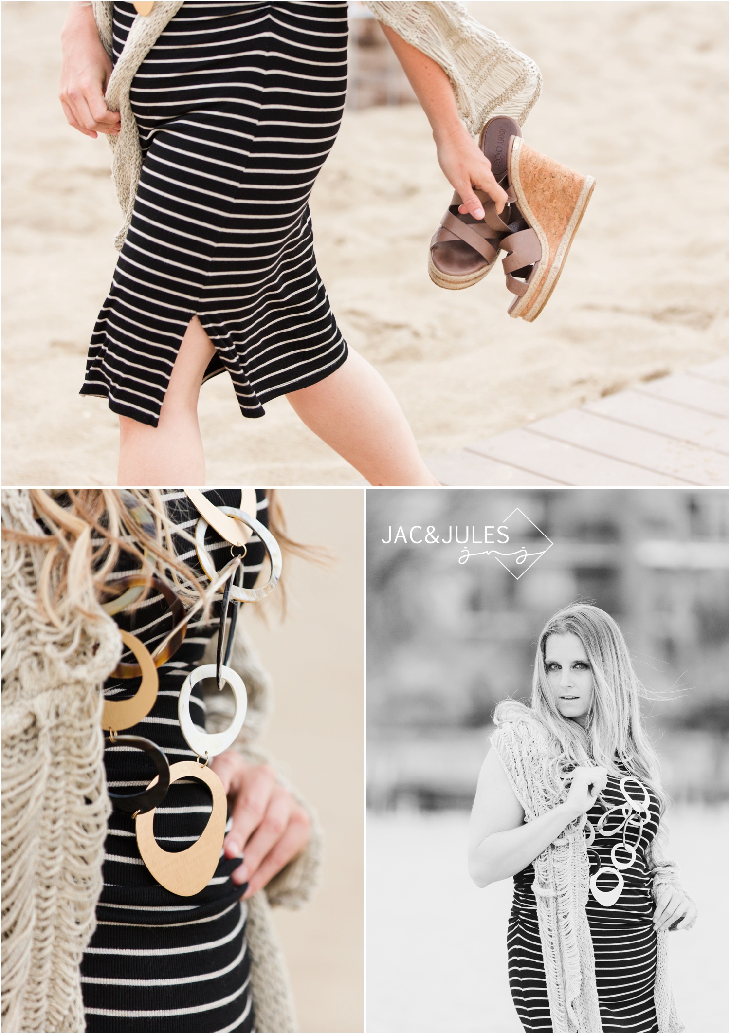 Creative headshots for business mentor Ciji Siddons at her oceanfront apartment in Point Pleasant Beach, NJ.