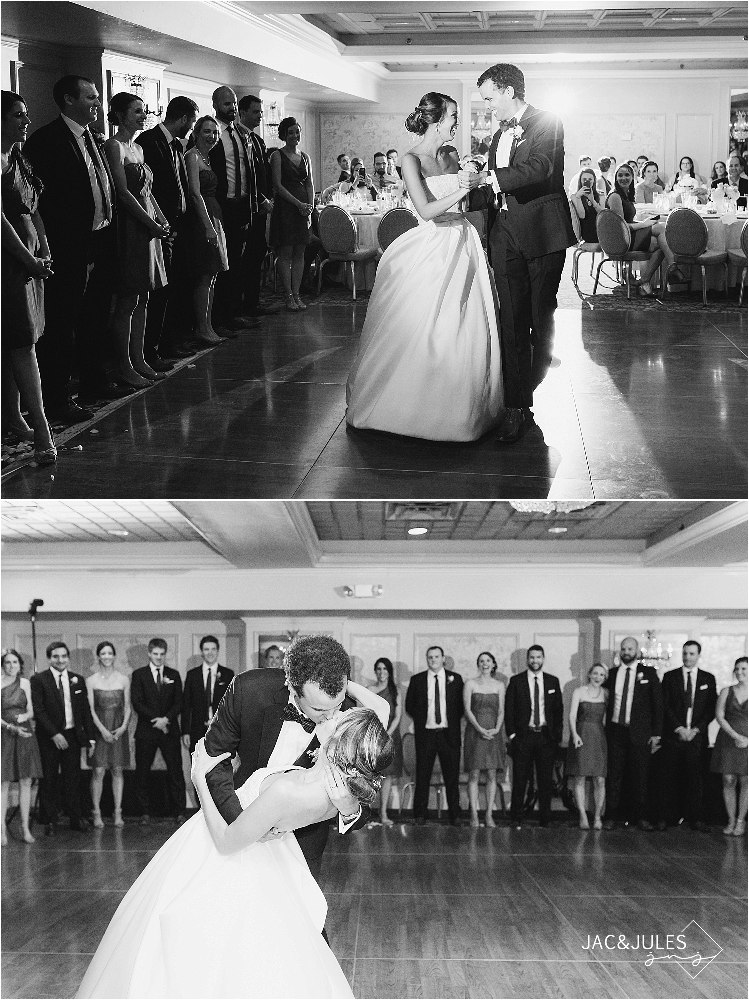 jacnjules photographs first dance at olde mill inn in basking ridge nj