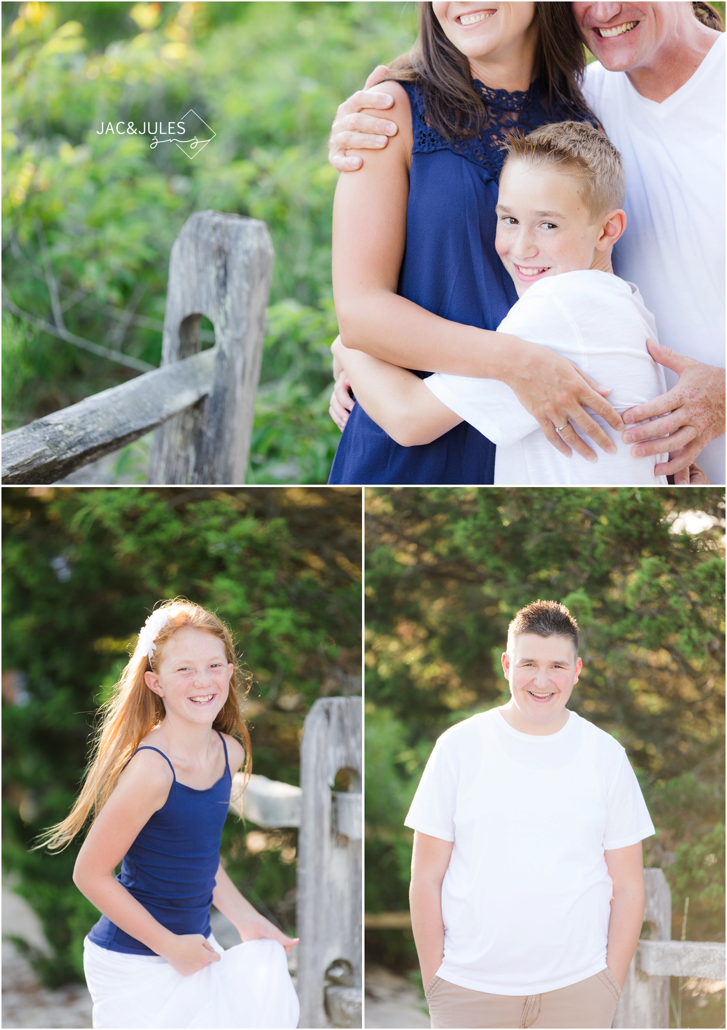fun Family Photos in Seaside Park, NJ