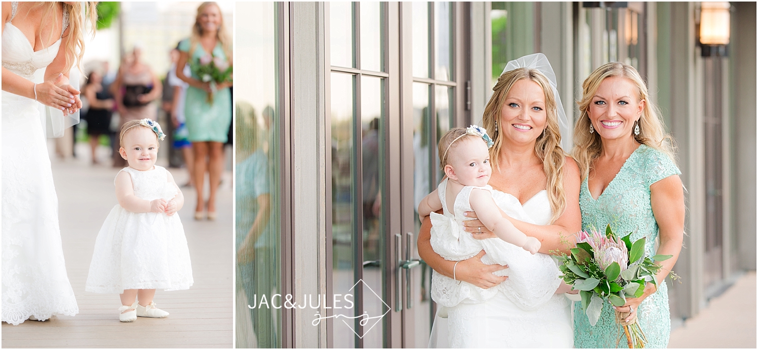jacnjules photographs wedding ceremony at sunset at Avenue Le Club in Long Branch, NJ