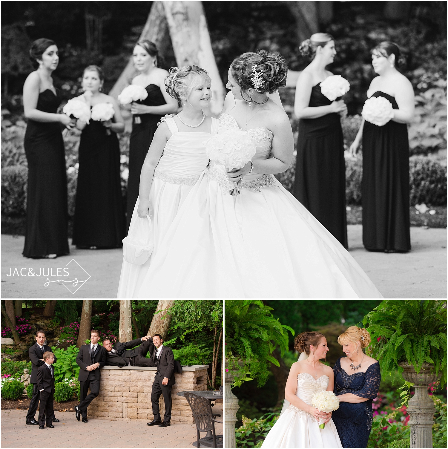 jacnjules photograph luxury wedding at Nanina's in the Park