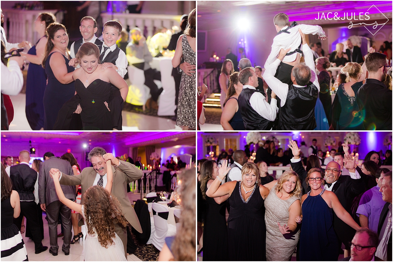 jacnjules photograph fun wedding reception at Nanina's in the Park