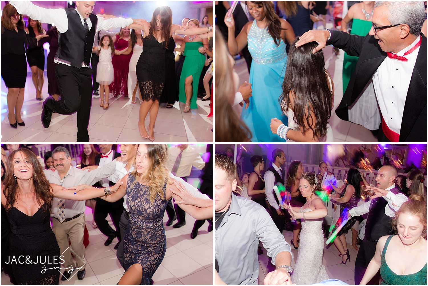 jacnjules photograph fun wedding reception at Nanina's in the Park
