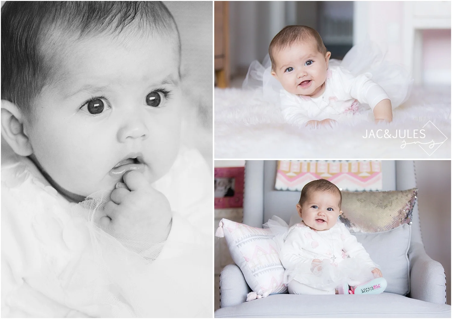 jacnjules photographs a baby girl at her home in Irvington, NY