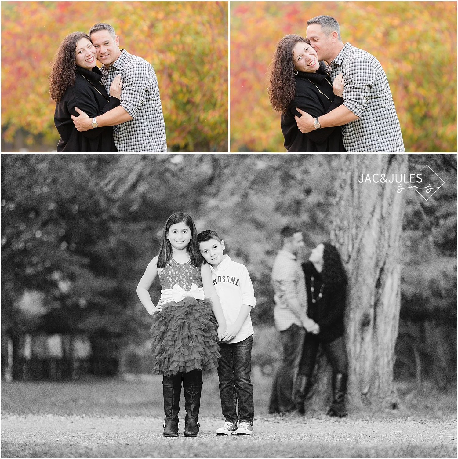 jacnjules photographs family at Allaire State Park for Christmas
