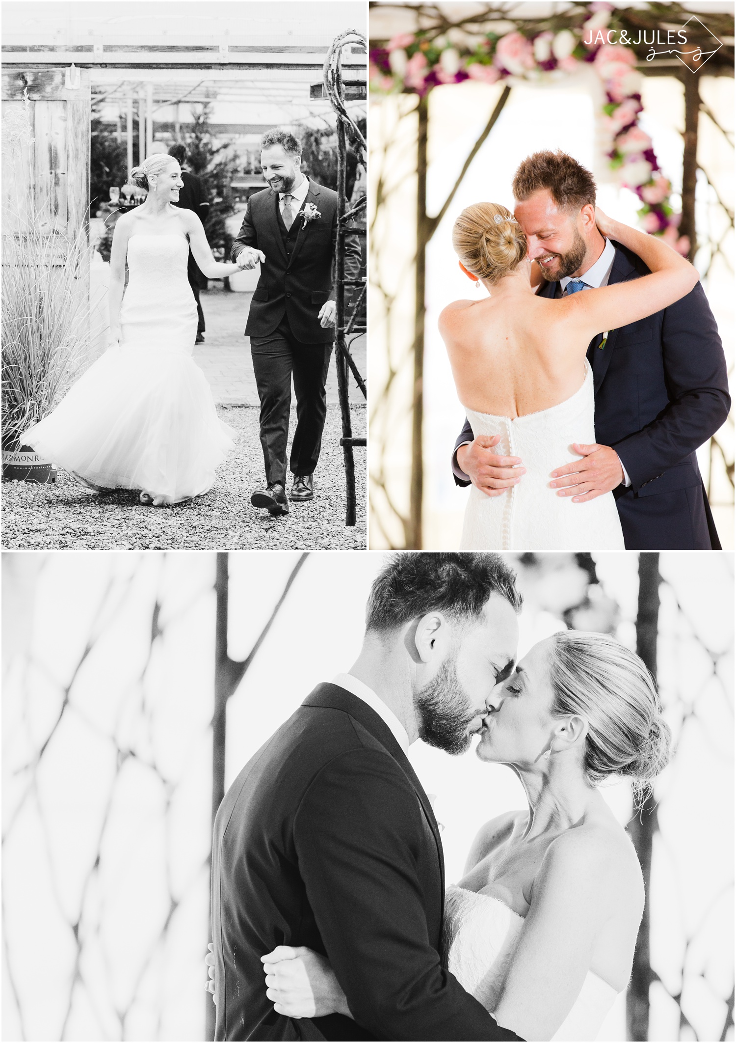 bride and groom first dance and entrance at freehold, nj wedding.