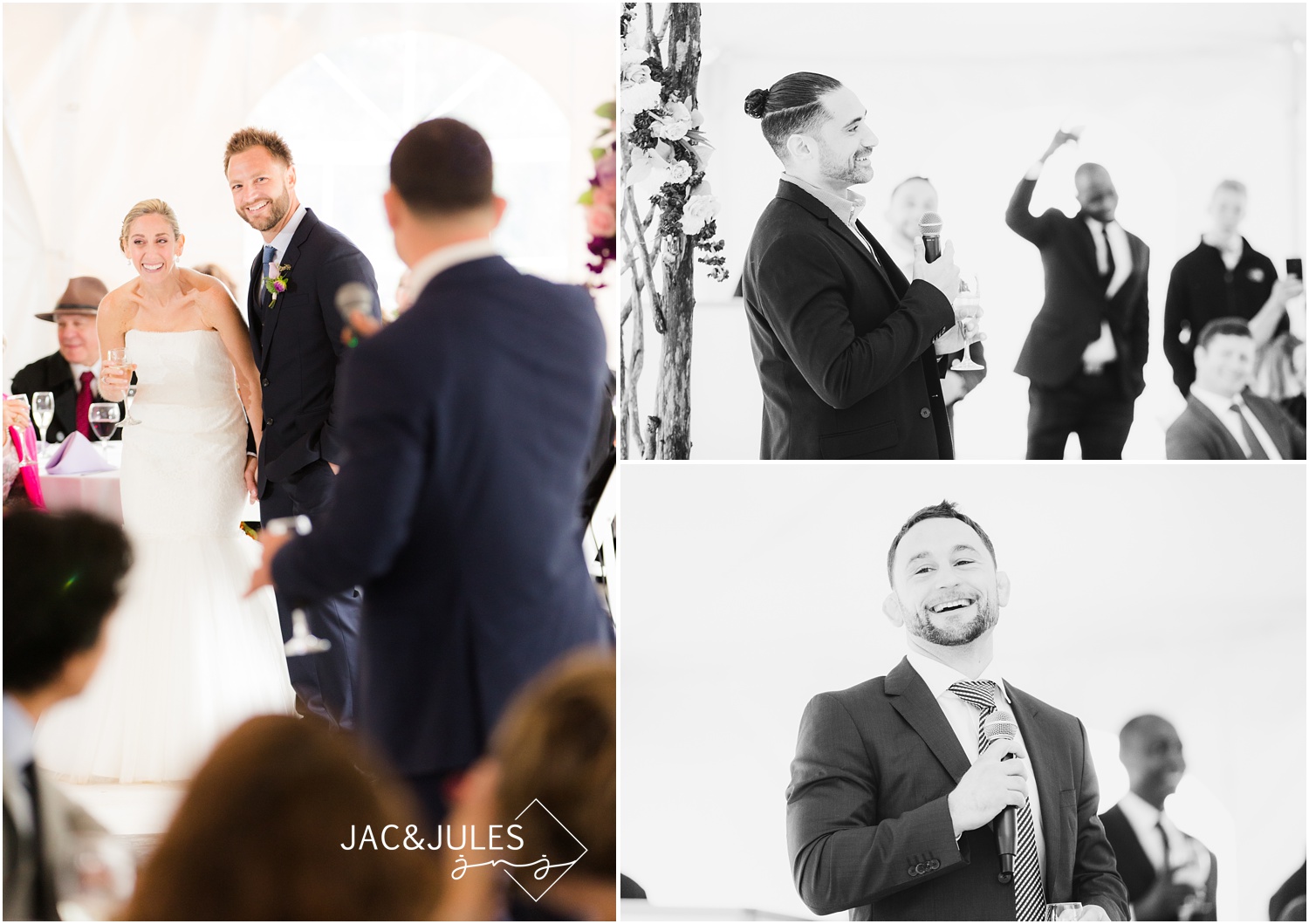 funny wedding toasts at freehold, nj wedding.