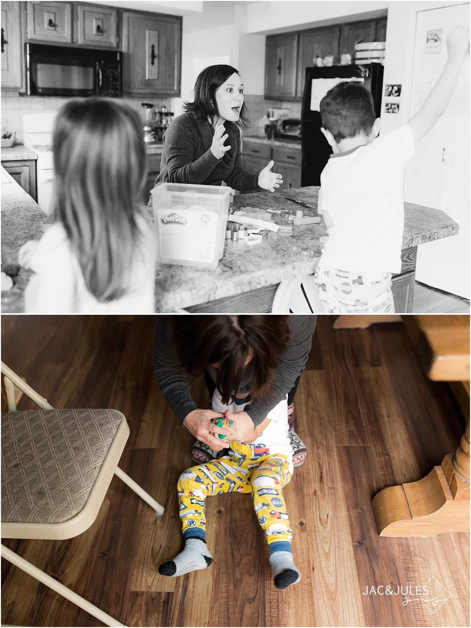 jacnjules documents a family in their home in NJ