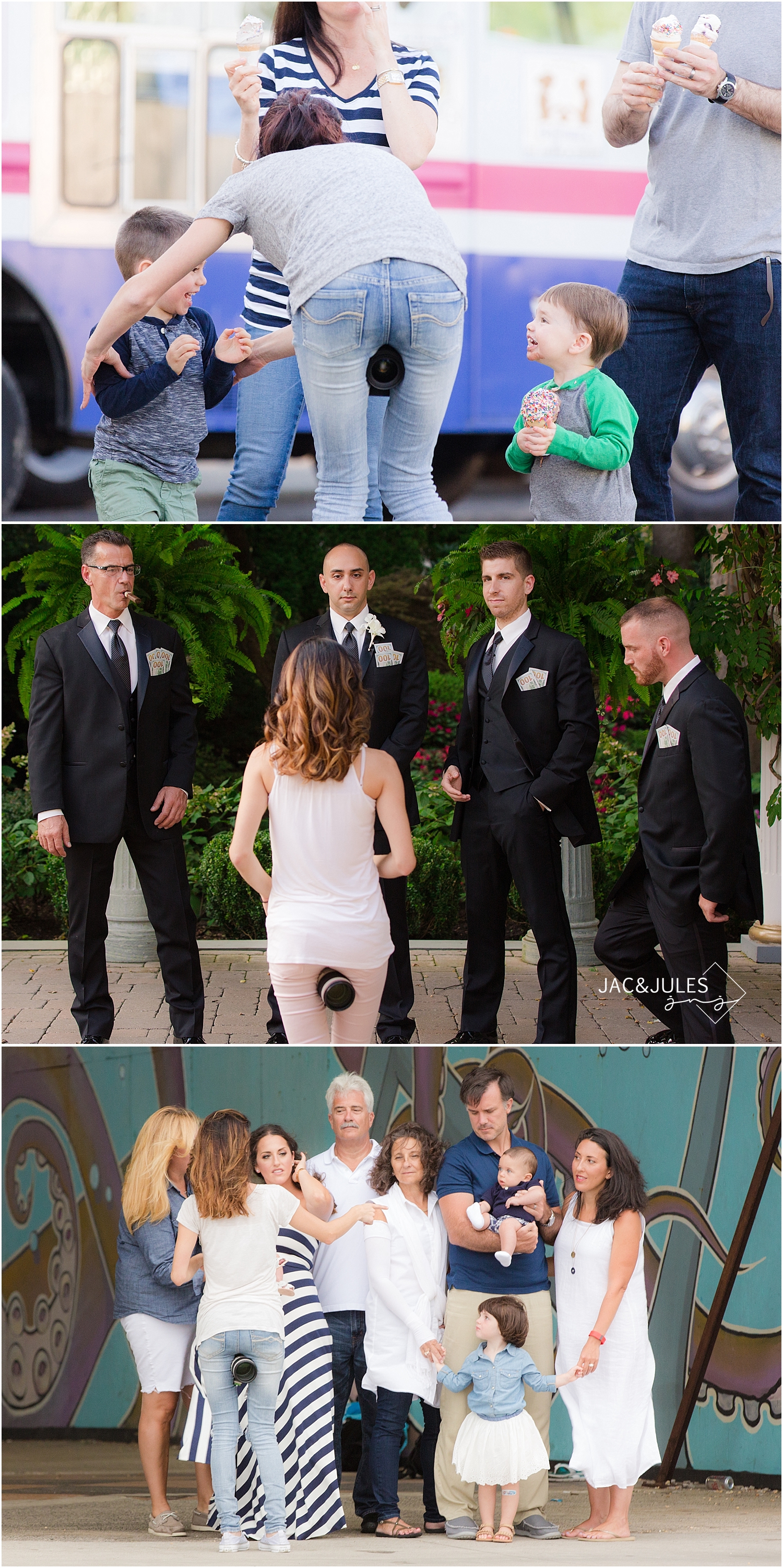 jacnjules goes behind the scenes photographing families and weddings in NJ
