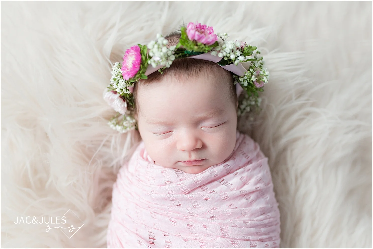 jacnjules photographs newborn baby girl in her home in Point Pleasant NJ