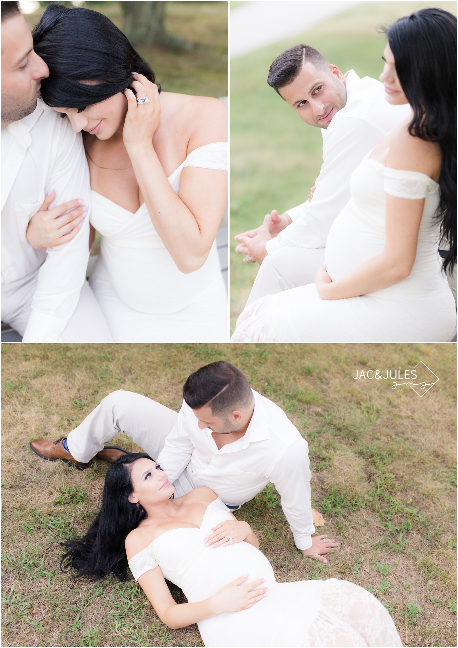 Pretty Maternity Photos in Spring Lake, New Jersey Photographers