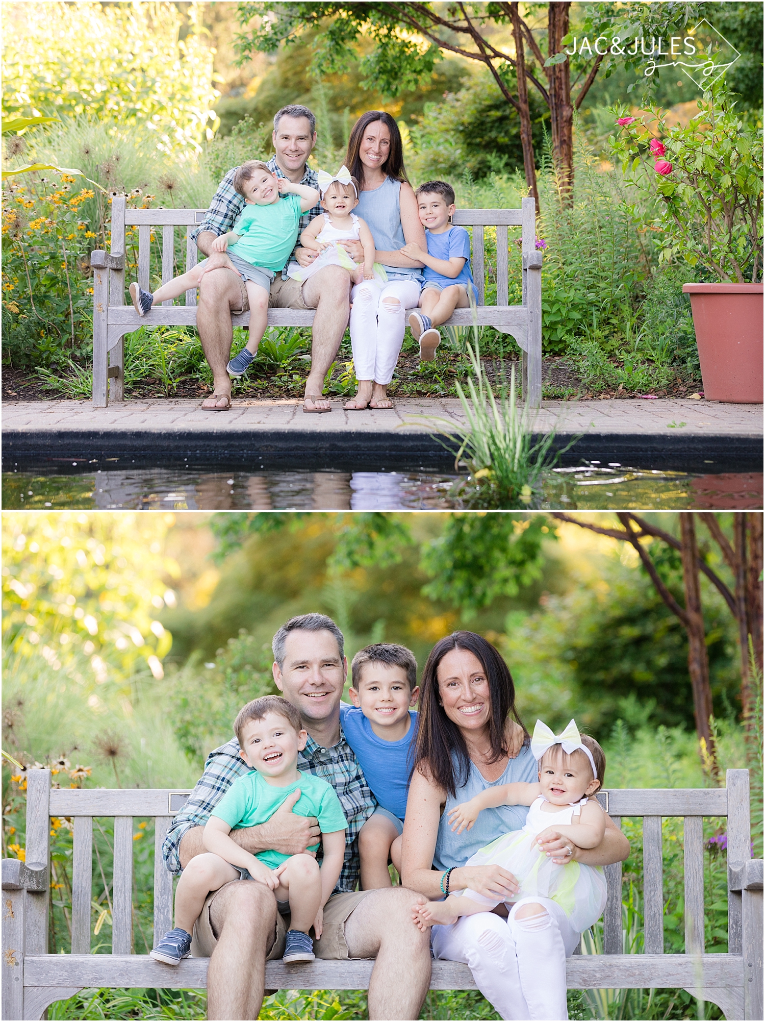 Family Photos At Deep Cut Gardens Monmouth County Family