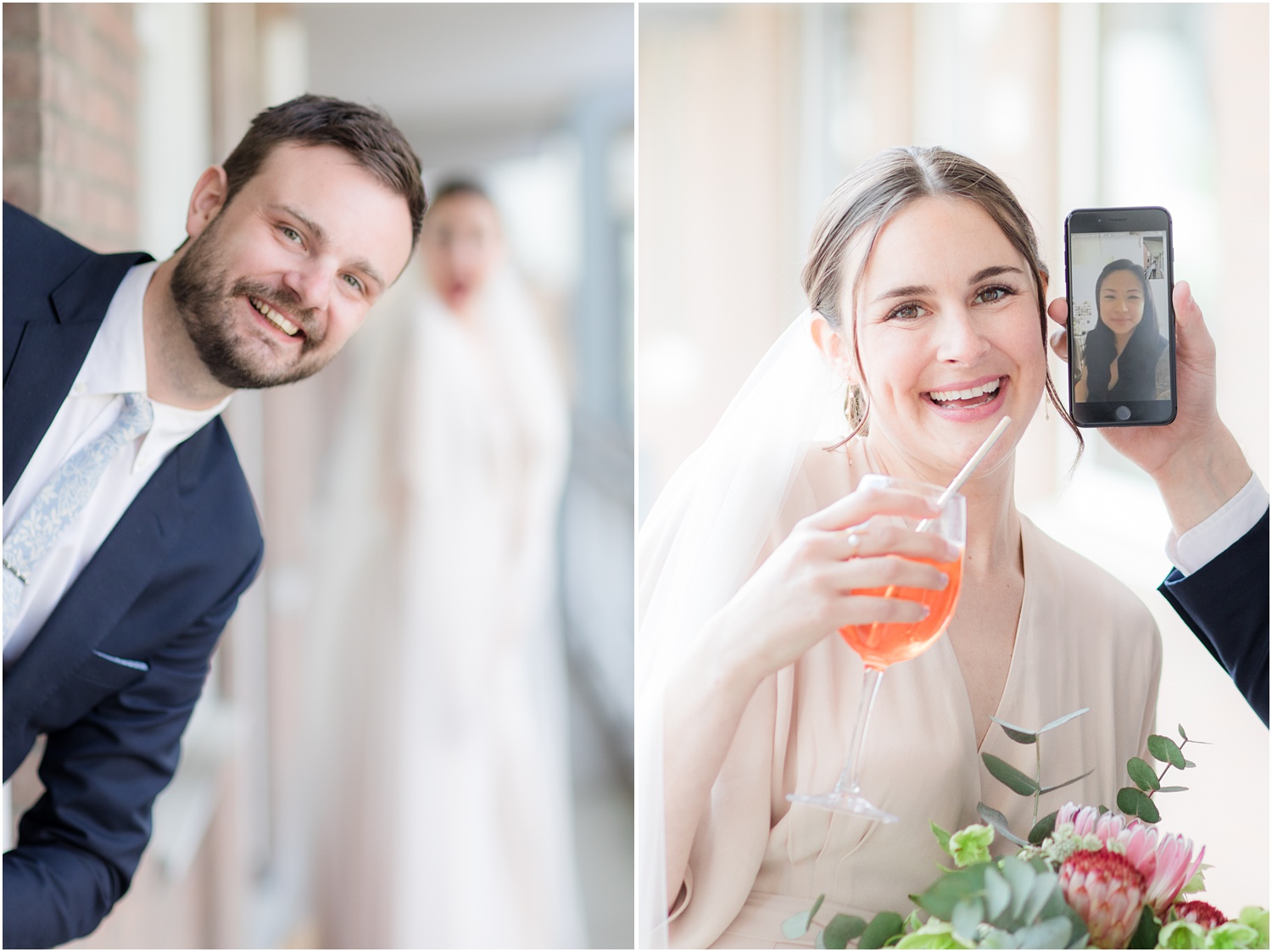 Wedding gathering at Rotterdam apartment.