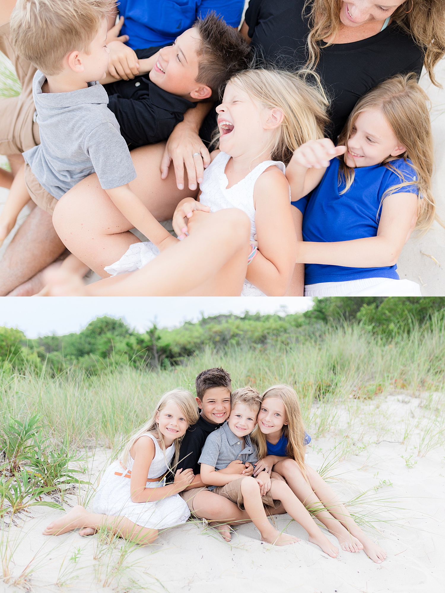 jersey shore family beach photo portrait