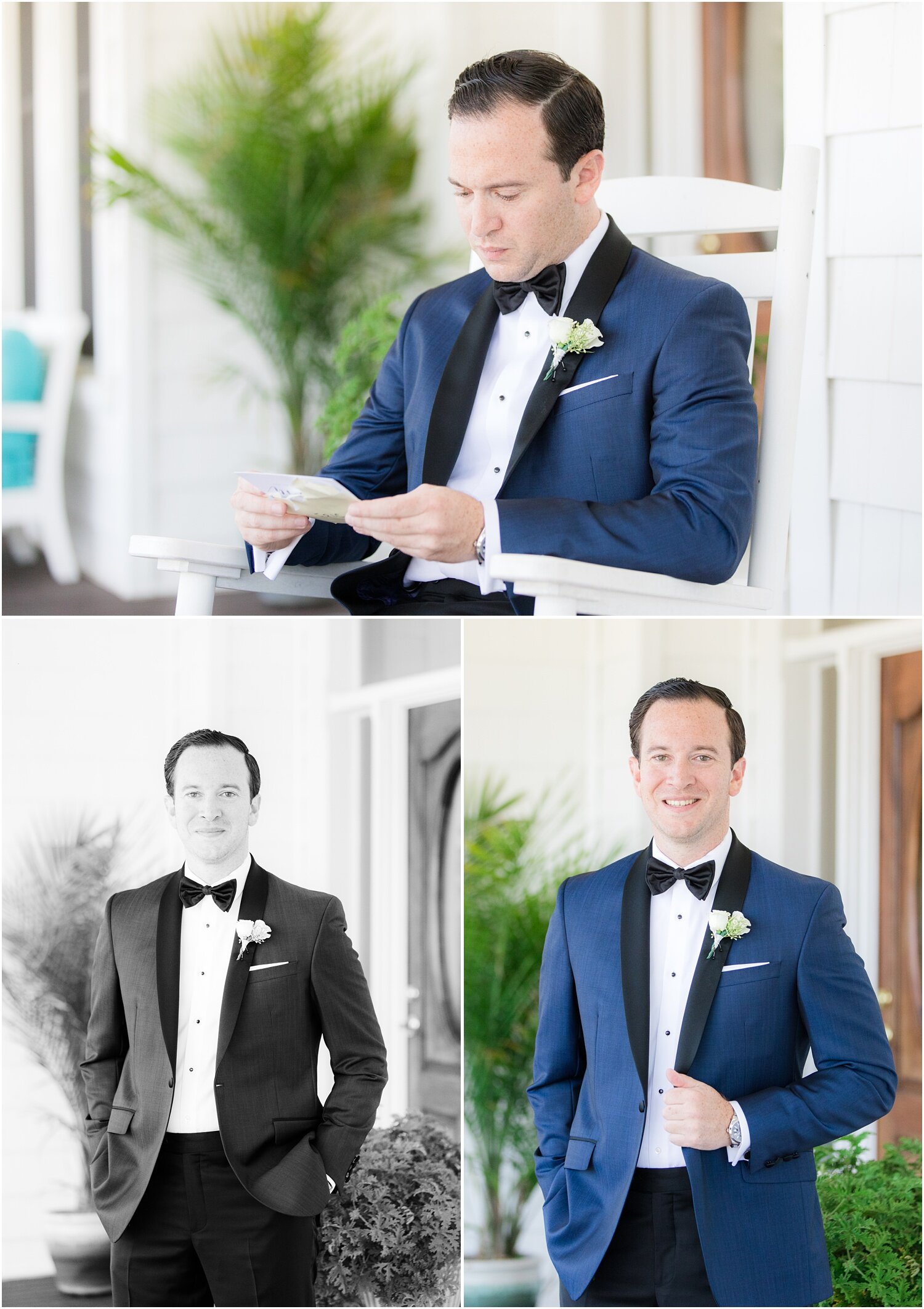 Groom portraits.