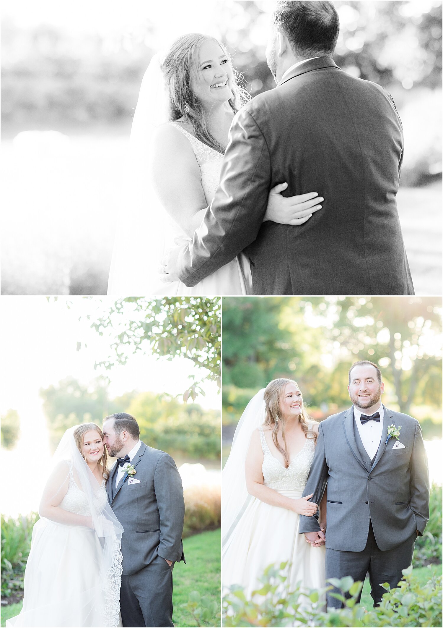 park chateau wedding photo of bride and groom