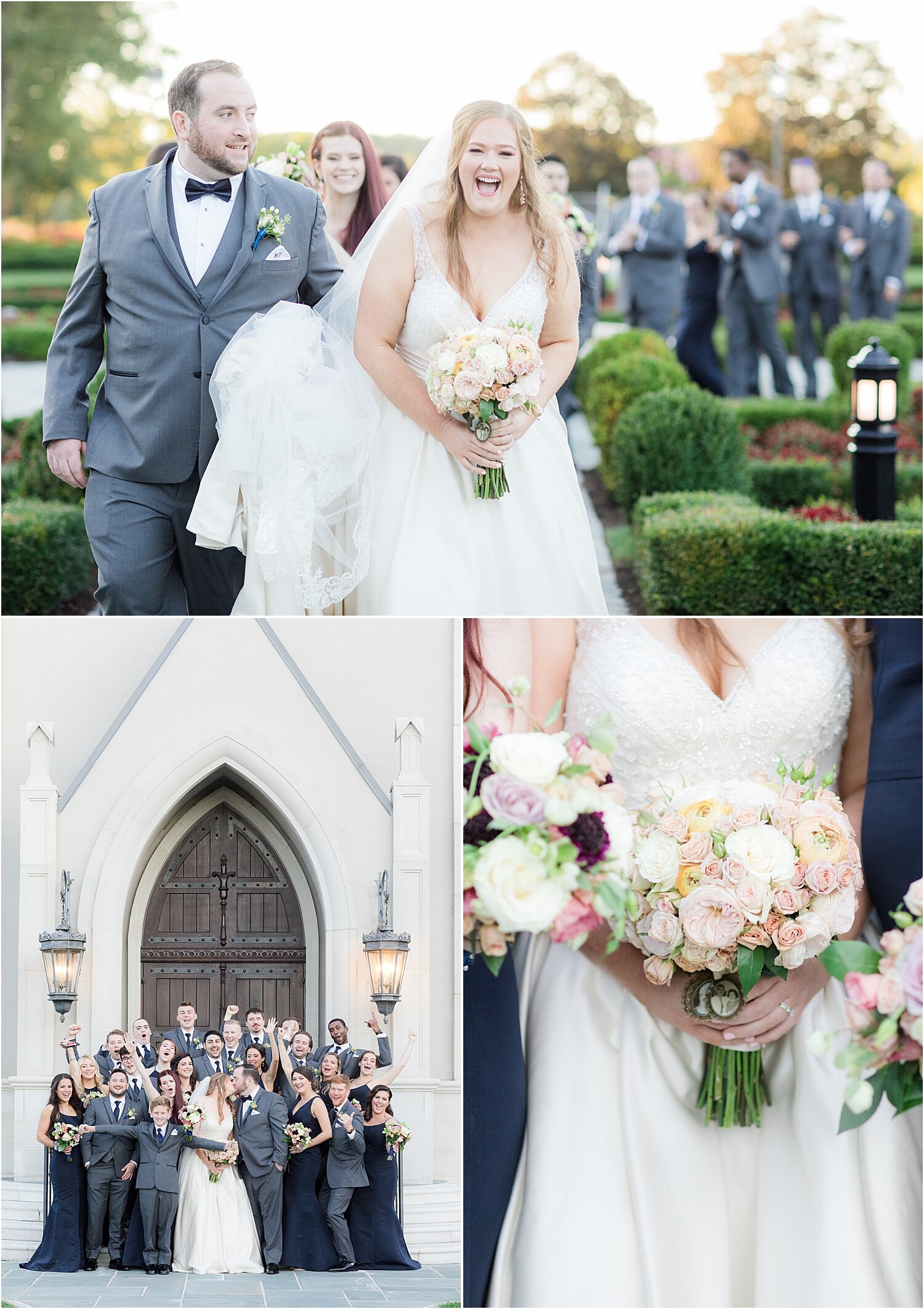 park chateau bridal party photos