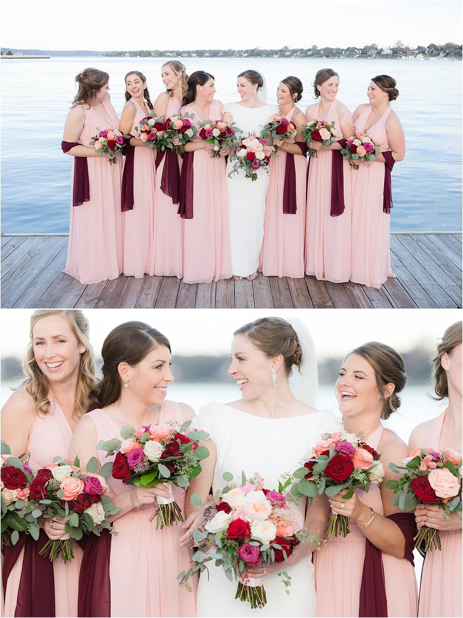 fall wedding photos at oyster point hotel in red bank nj