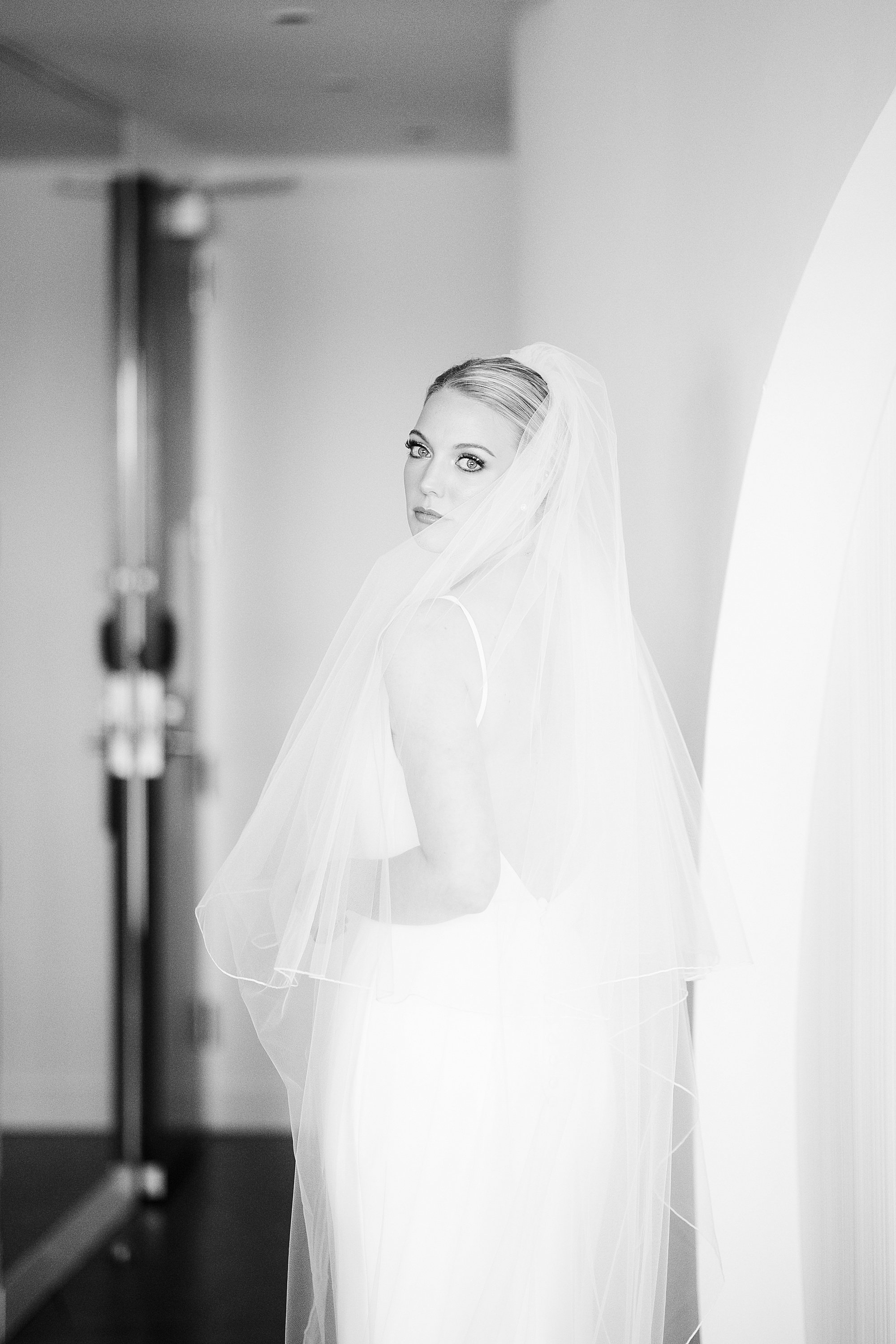 bridal portraits at Liberty House in Jersey City