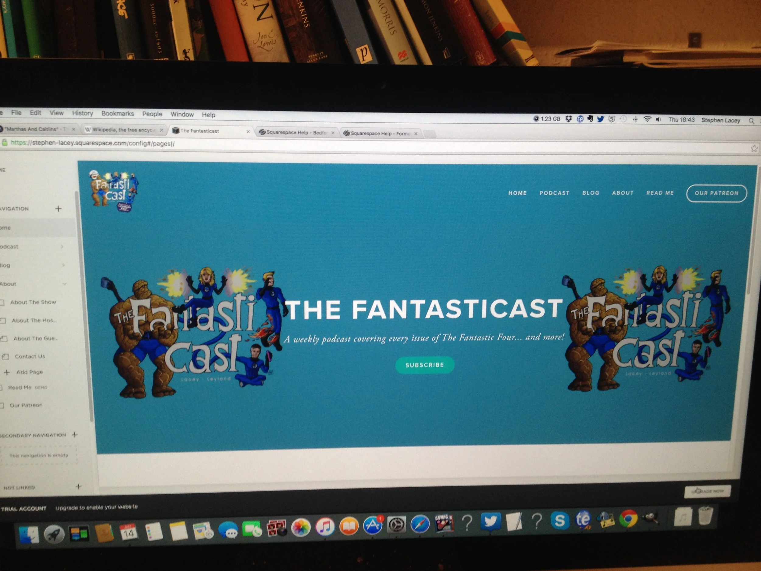 The New Fantasticast Website