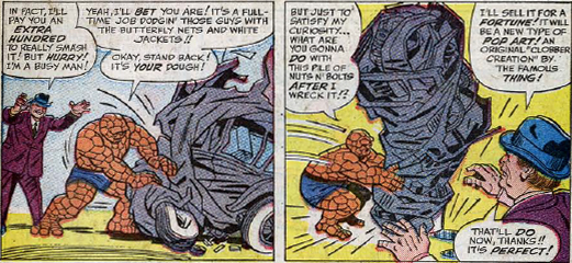 Fantastic Four Annual #2, page 3, panels 4-5 