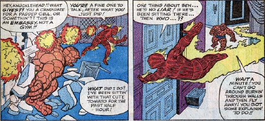 Fantastic Four Annual #2, page 13, panels 3-4