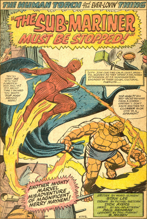 Strange Tales #125, page 1