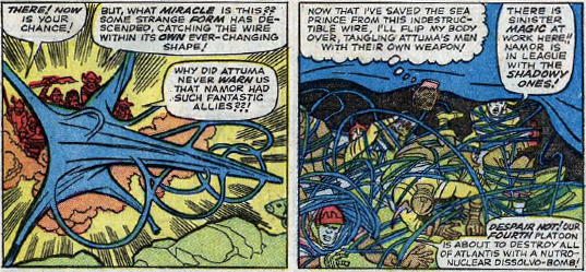 Fantastic Four #33, page 17, panels 3-4