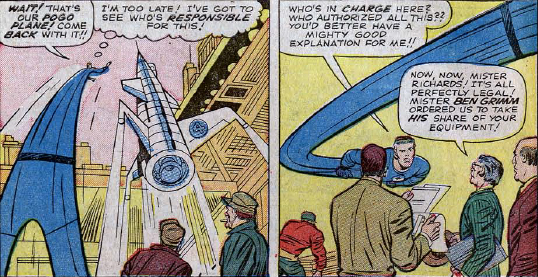 Fantastic Four #34, page 6, panels 1-2
