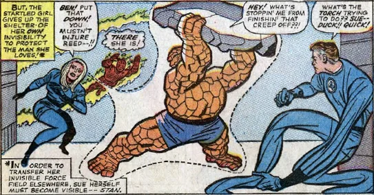 Fantastic Four #34, page 12, panel 1
