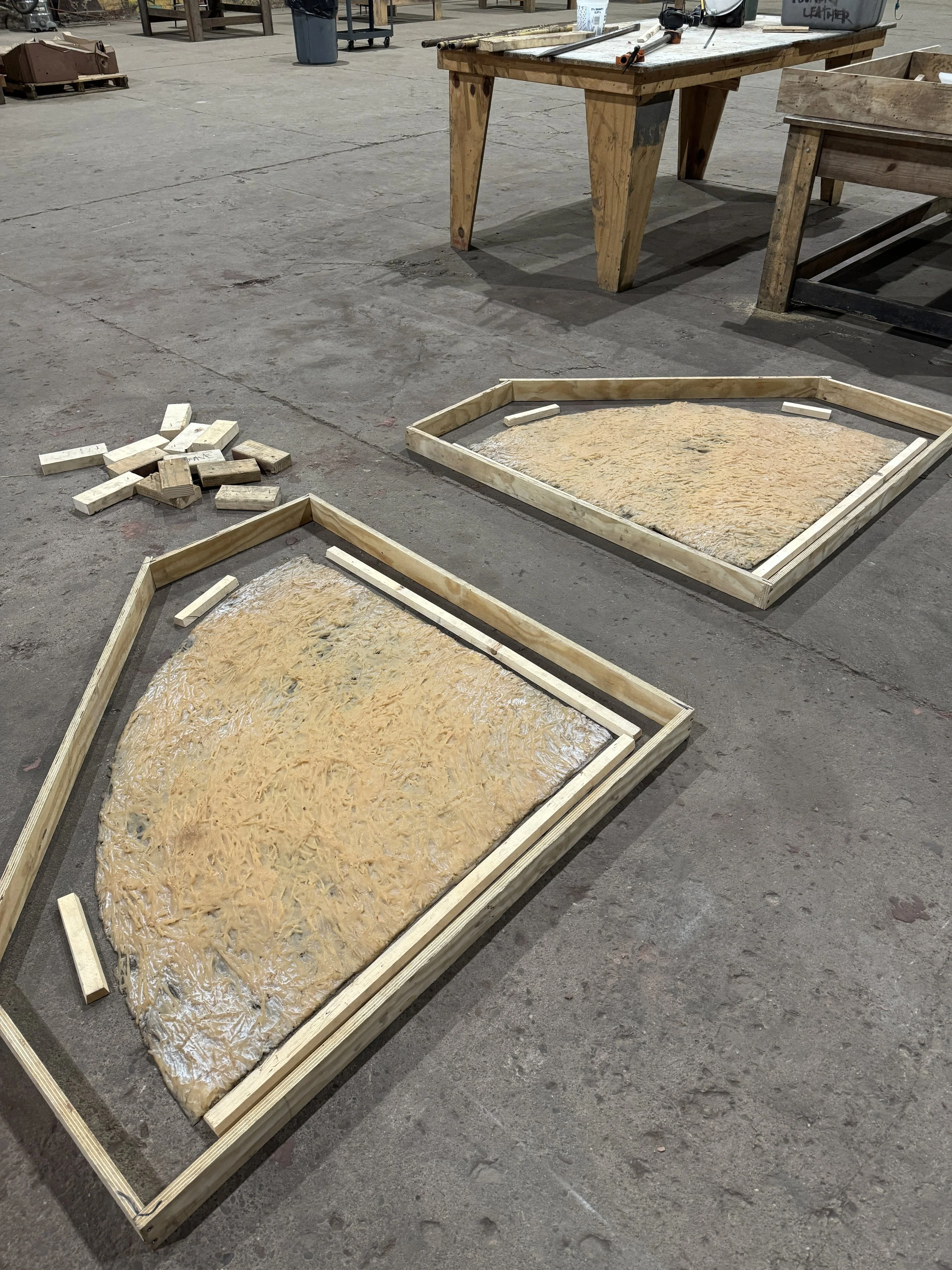  rubber pattern prep for sand mold   