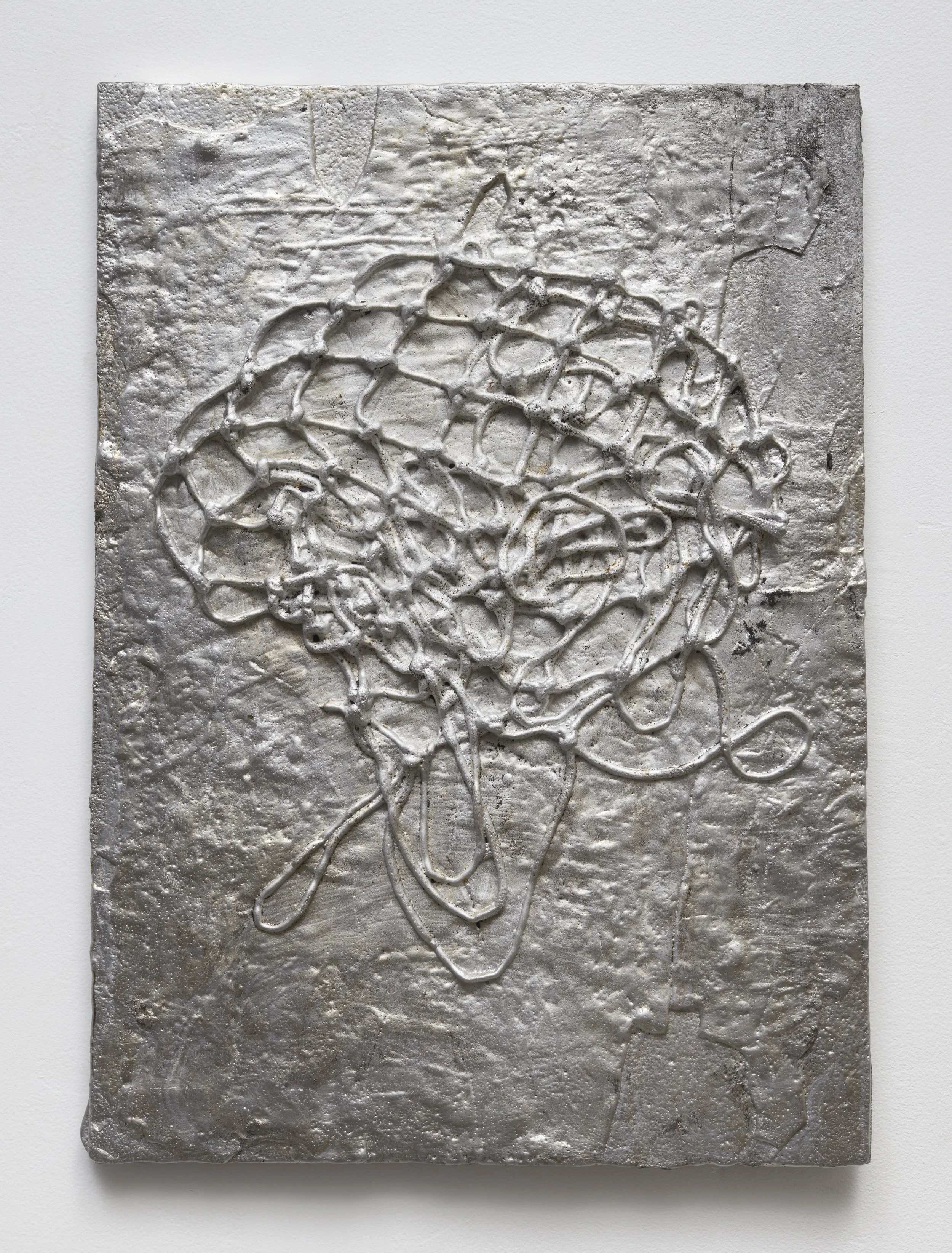  cast aluminum, 2026  24 × 19 x  1 inches  photo credit  @alanwiener_photography  