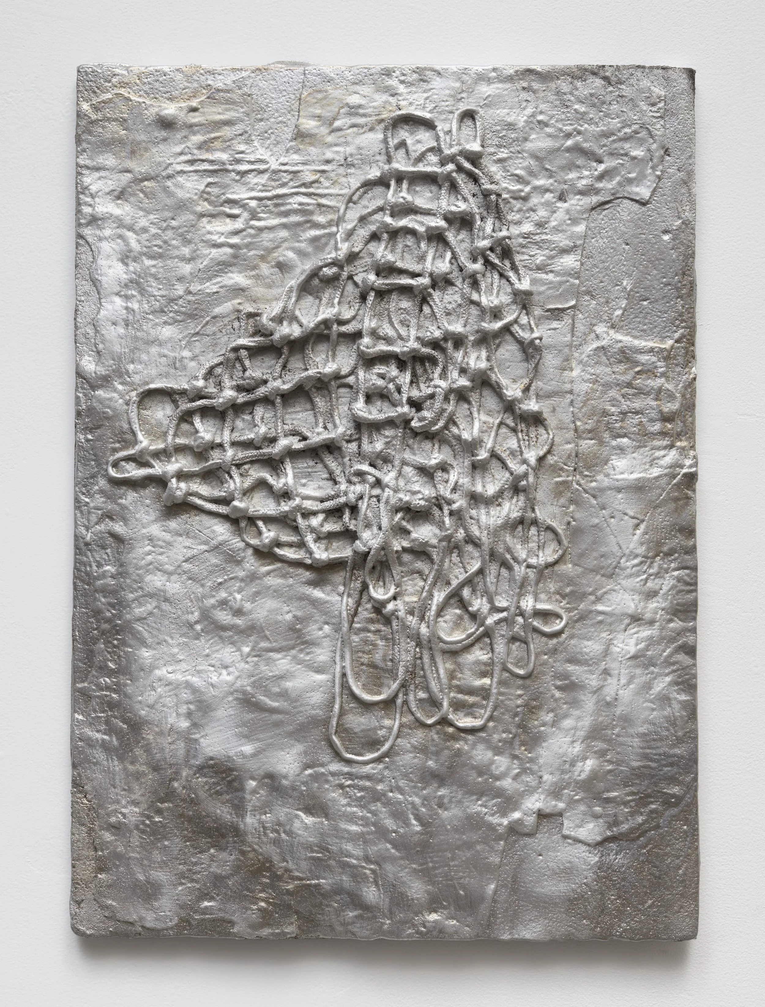  cast aluminum, 2026  24 × 19 x  1 inches  photo credit  @alanwiener_photography  