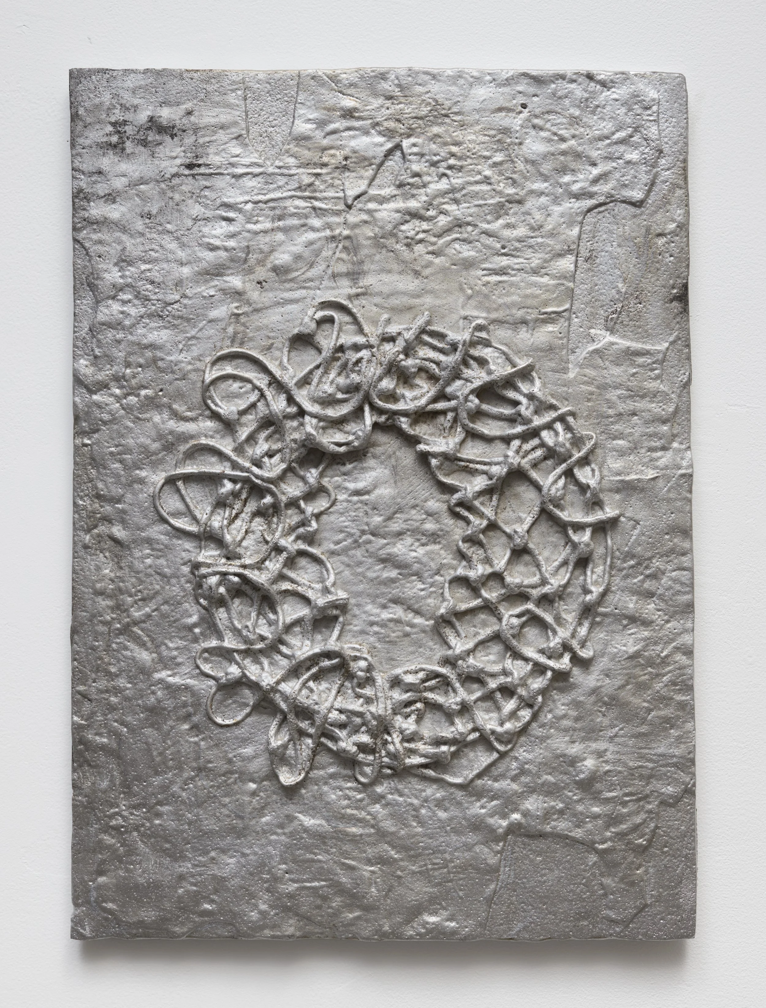  cast aluminum, 2026  24 × 19 x  1 inches  photo credit  @alanwiener_photography  