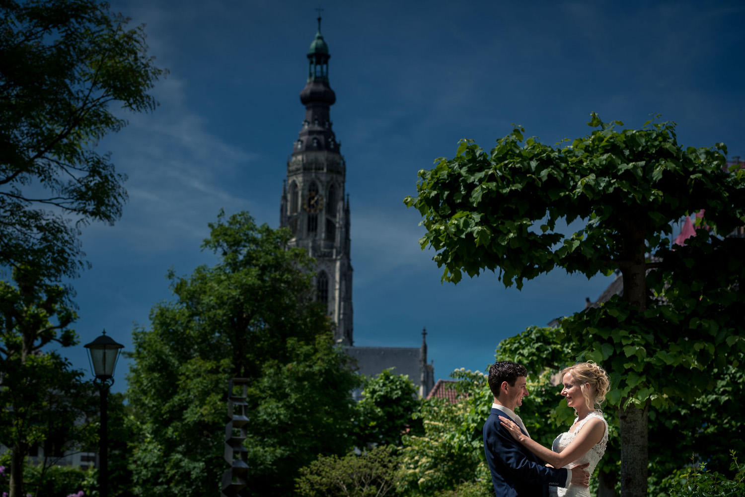 bruidsfotografie Willem Merkxtuin Breda