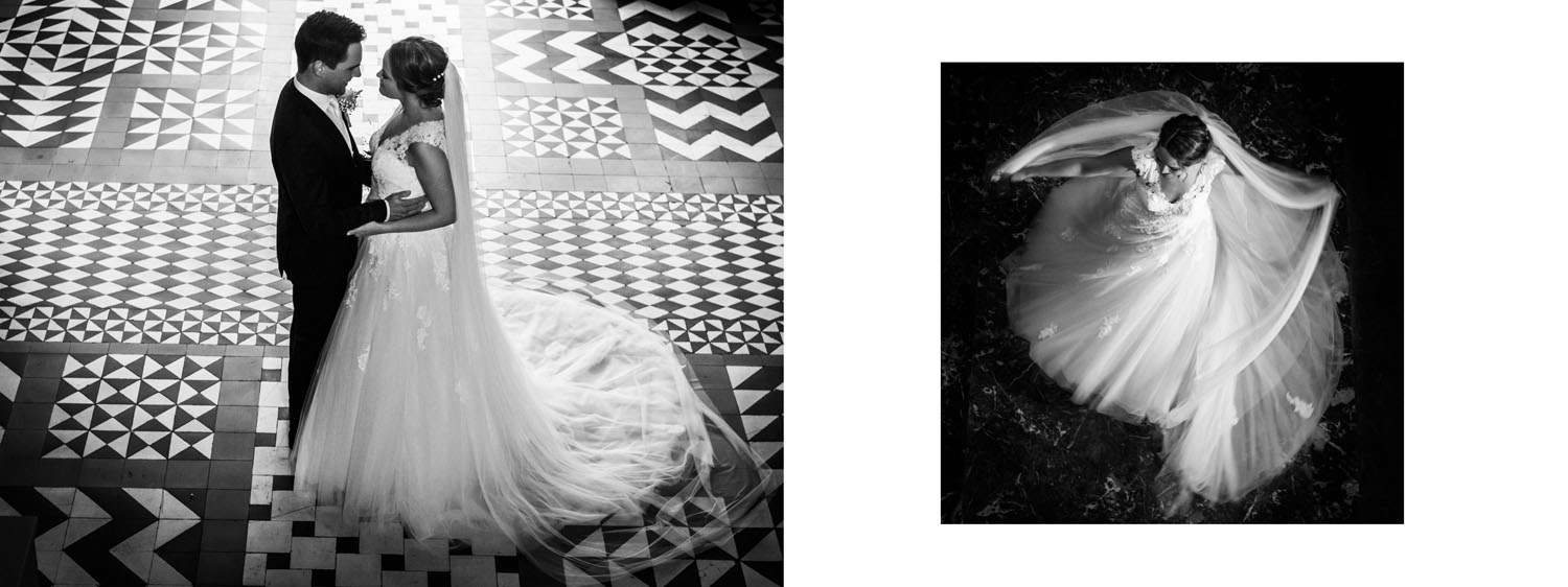 Bruidsalbum, kleur en zwart-wit, Cfoto, bruidsfotografie