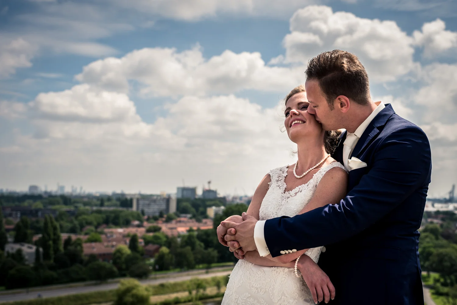 liefde op de watertoren Vlaardingen Rotterdam, trouwfotograaf Cfoto