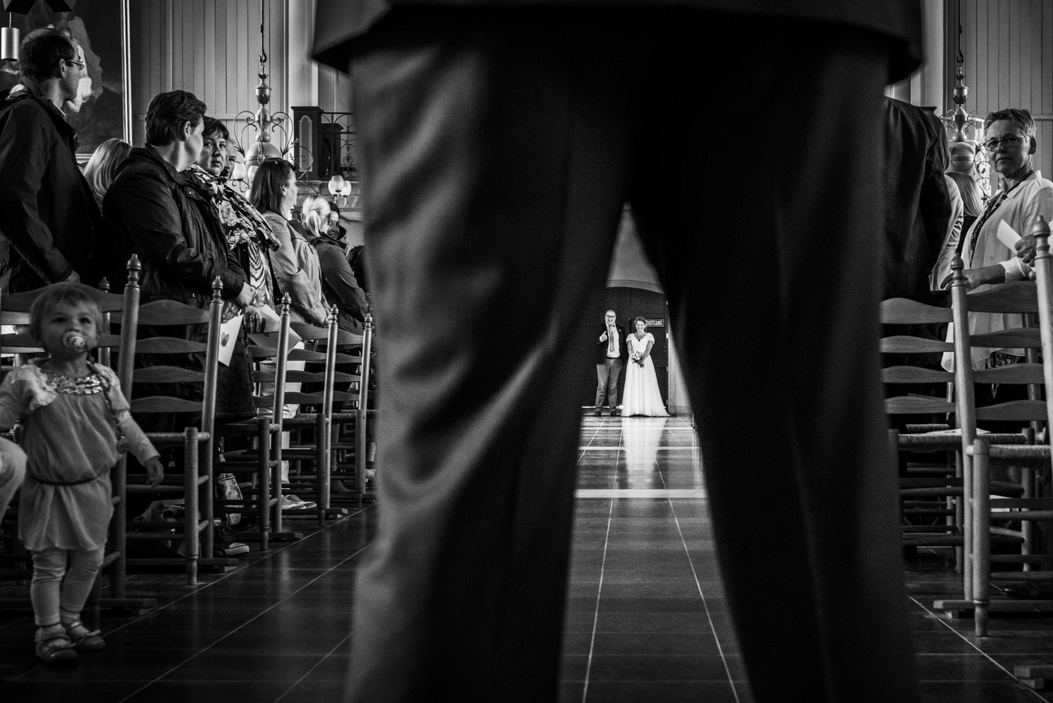 Copy of Aanvang kerkelijk huwelijk sint Gertrudiskerk Bergen op Zoom door Cfoto