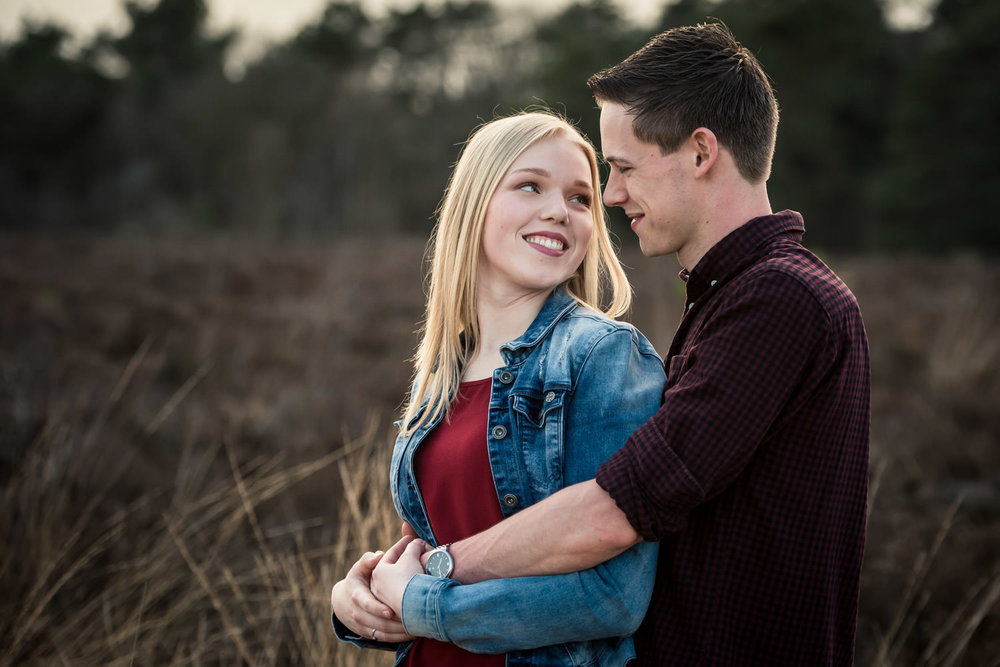 Een portret in kleur door Cfoto tijdens een loveshoot op de Rucp