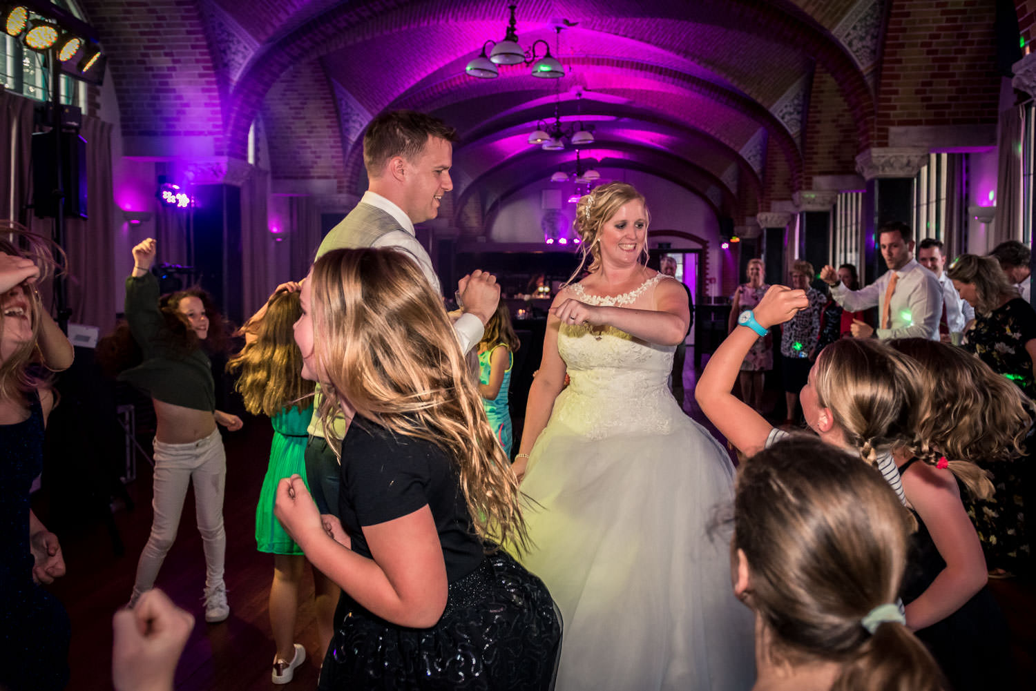 kabouterfeest tijdens het huwelijk op bovendonk