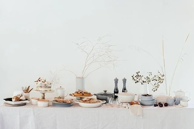 A feast. Shot for @lecreusetsa.
Styling @kraak_event 
cake @pajamasandjameatery