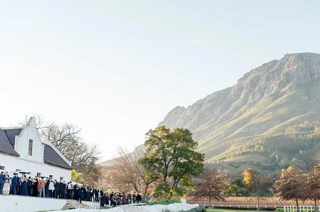 The magnificent Cape winelands @zorgvlietwines.