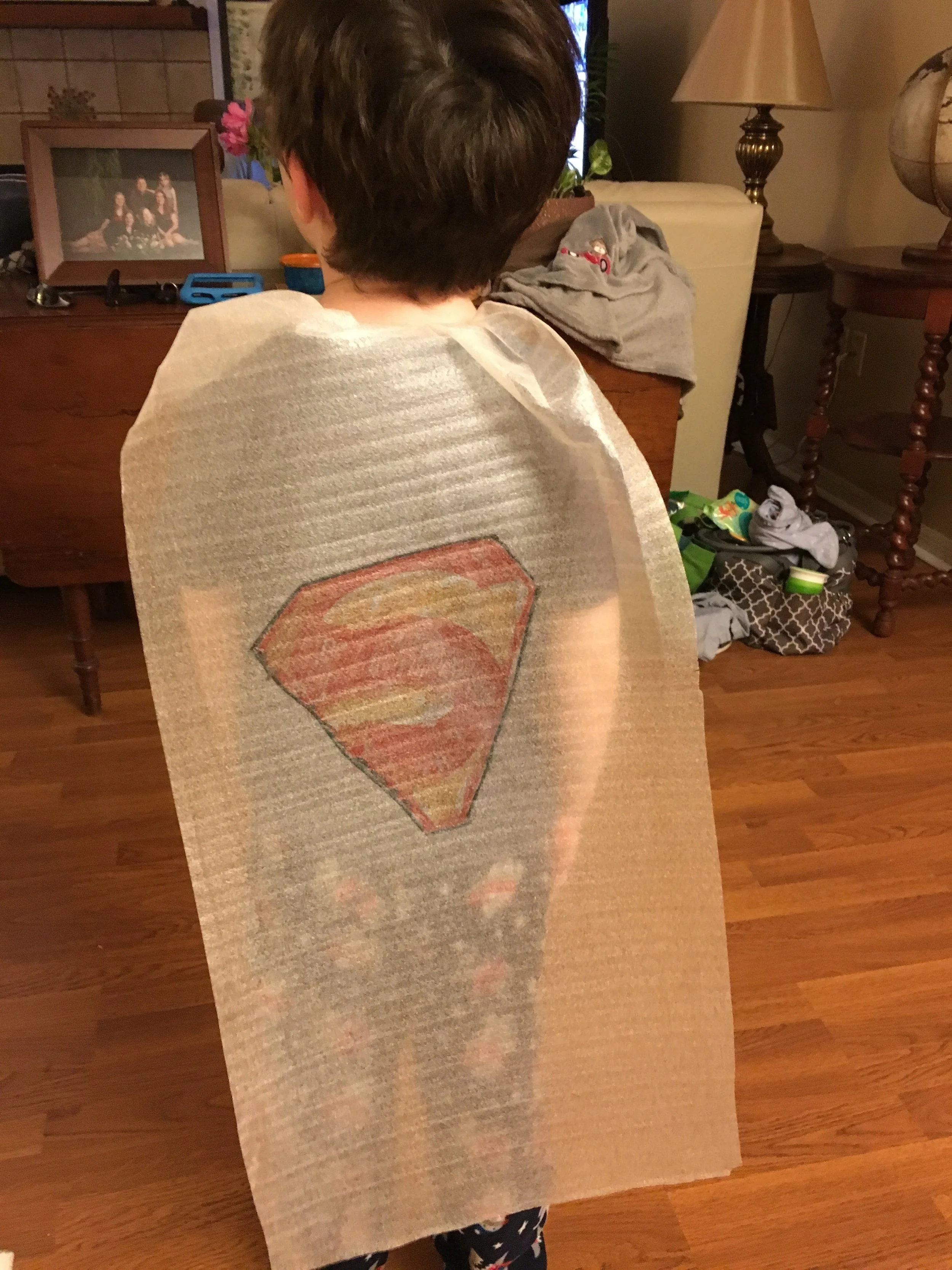 "This is fun, but let's not leave the house with this on because people might think we're weird," - My brain
